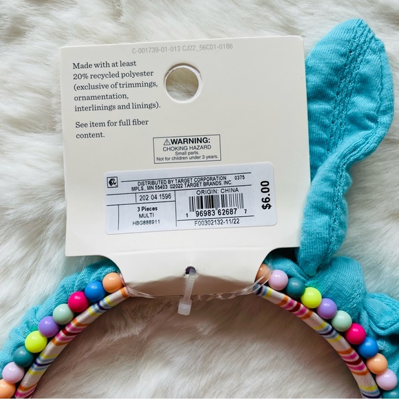 CAT & JACK NWT Kids Headbands (Set of 3) - Picture 5 of 7